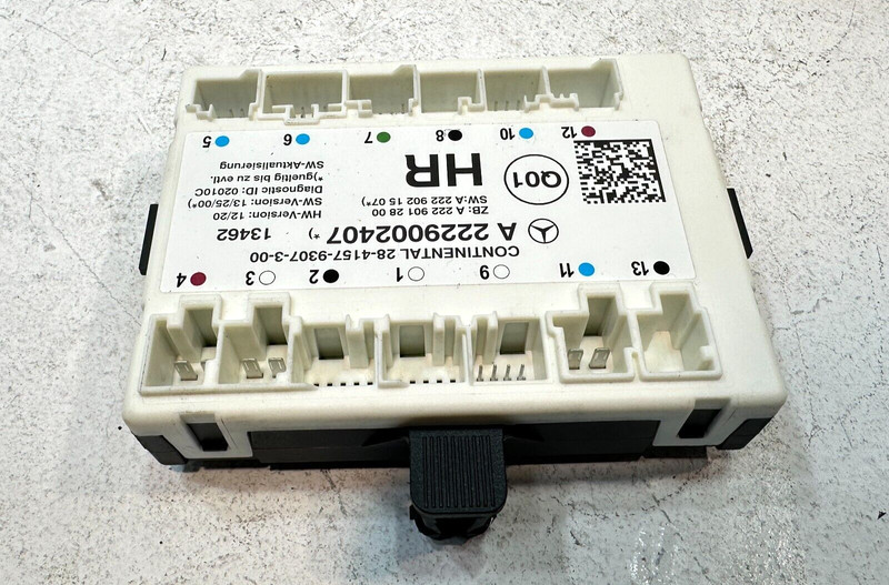 2014-2017 MERCEDES-BENZ S550 REAR RIGHT DOOR WINDOW CONTROL MODULE UNIT OEM