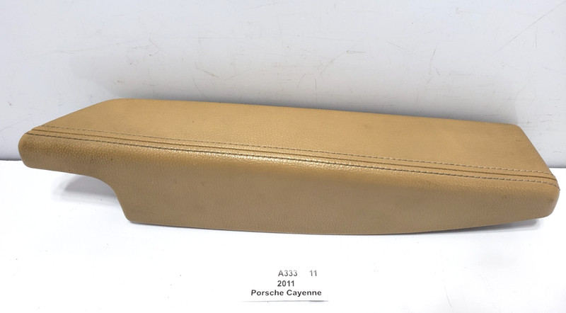 ✅ 11-18 OEM Porsche Cayenne 958 Front Left Driver Door Panel Armrest Beige*