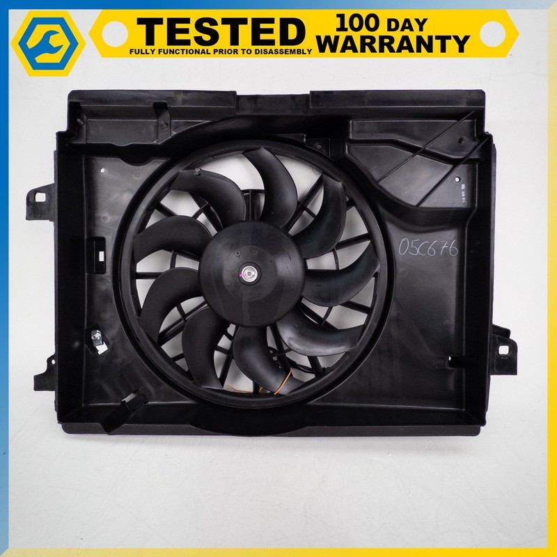 05-07 CHEVROLET CORVETTE C6 XLR ENGINE COOLING FAN SHROUD OEM