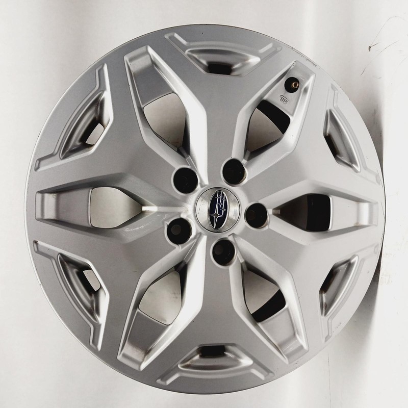 19-'23 SUBARU FORESTER Wheel 17x7 alloy 6 Y spoke silver OEM Grade B