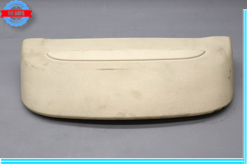 09-15 BMW 750Li 750i Front Left Seat Upper Top Back Cover Trim Tan Oem