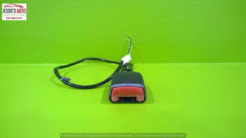 11 12 ALTIMA S 2.5L AT PASSENGER RIGHT FRONT SEAT BELT BUCKLE OEM 2303-42