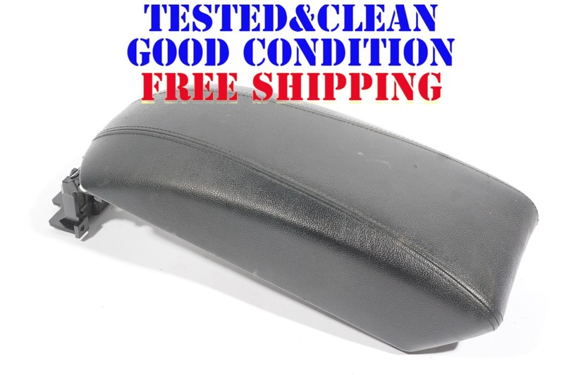 2011-2014 Hyundai Sonata Center Console Brown Leather Armrest Lid Assembly OEM *