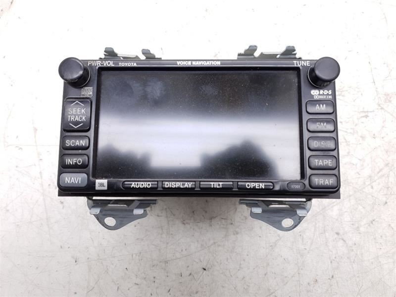 02-04 TOYOTA CAMRY RADIO/MULTIMEDIA SCREEN DISPLAY ASSEMBLY