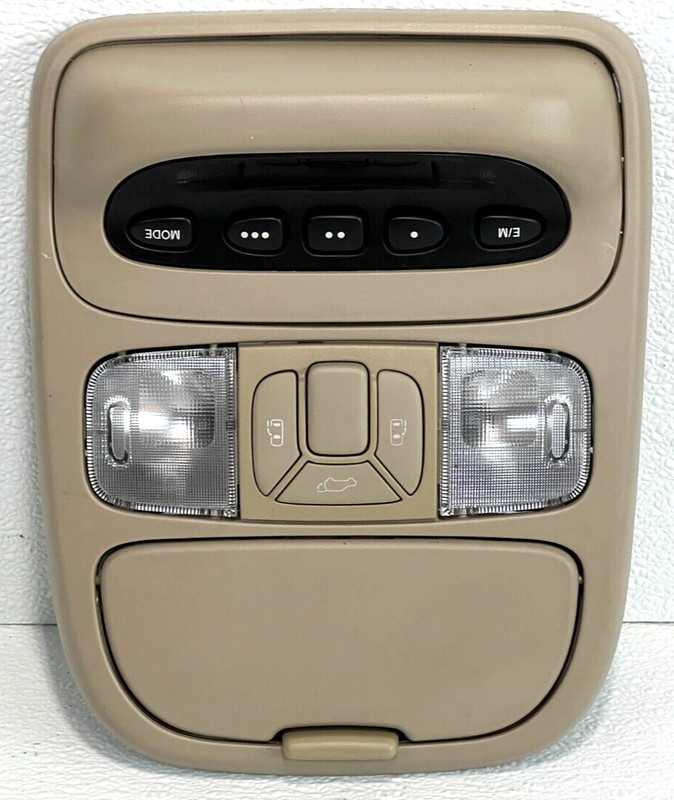 05-08 Toyota Sienna Overhead Console NO SUNROOF OEM