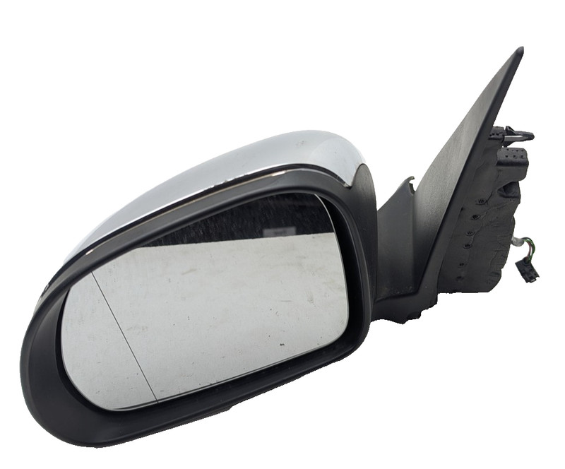 2014-2017 Fiat 500L Left Hand Driver Side View Power Door Mirror Chrome