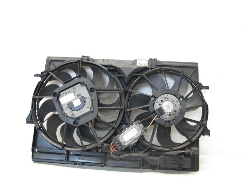08-12 AUDI B8 S4 8T S5 RADIATOR COOLING FAN MOTOR SHROUD LEFT RIGHT OEM 031125