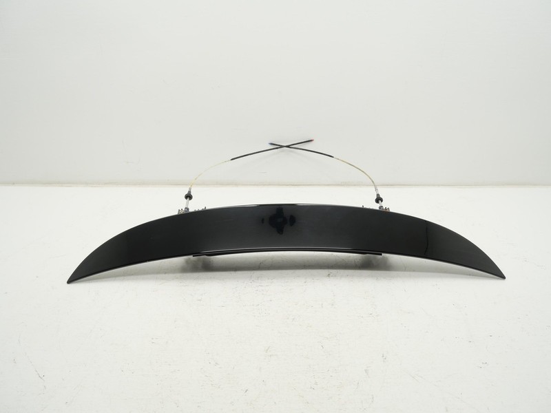 2005 Bentley Continental GT Coupe Rear Spoiler Wing Blade Assembly Black OEM