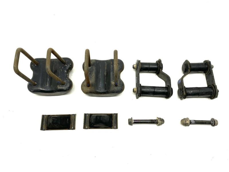 Rear Leaf Spring U Bolts Shackles Brackets Fits 2005-2021 Nissan Frontier 87155