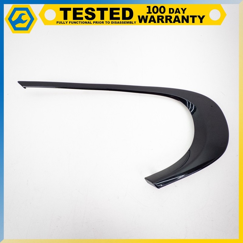 16-23 JAGUAR XF X260 REAR LEFT QUARTER DOOR WINDOW MOLDING BLACK OEM