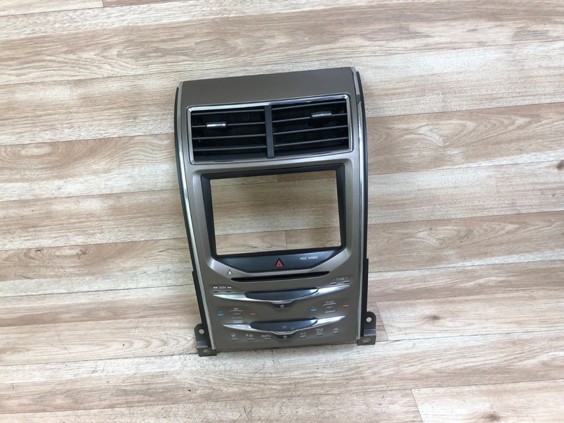 LINCOLN MKX OEM FRONT RADIO STEREO HEADUNIT FACE CLIMATE CONTROL PANEL 2011-2015