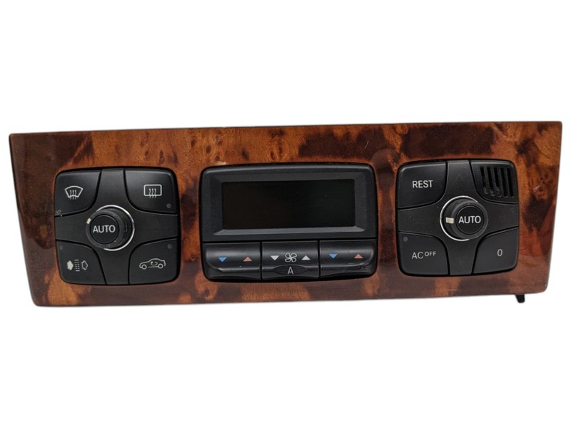 2000-2006 Mercedes W220 S430 S500 CL65 AMG AC Heater Climate Control Switch Wood