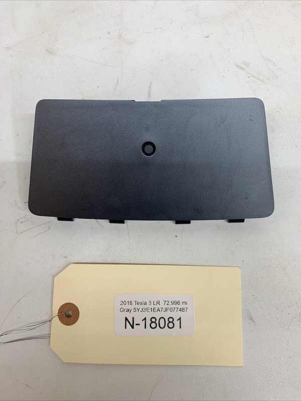 Tesla 3 Dash Display Bracket Cover wInterior Temperature 1105487-00E 18081 B122
