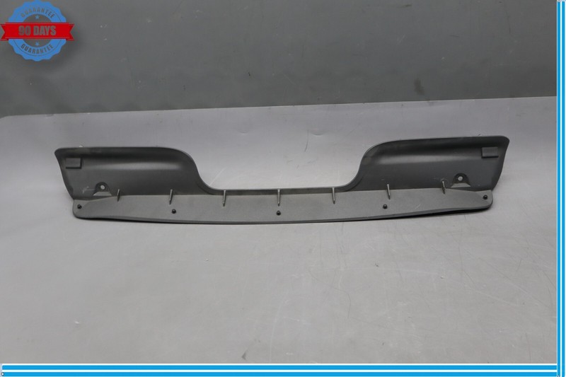 03-08 Mercedes SL500 SL600 R230 Rear Trunk Latch Cover Sill Gray Oem