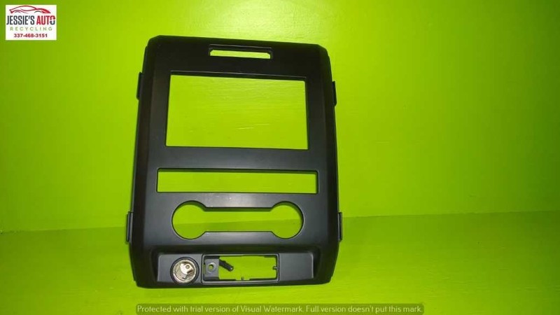 09 10 11 12 13 14 f150 4.6L SCOSHCE DASH RADIO TEMPERATURE BEZEL TRIM 2179-53