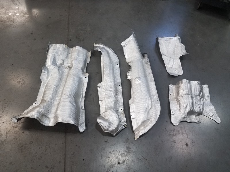 2022 BMW M4 Comp xDrive G82 Misc Heat Shields #3637 G3