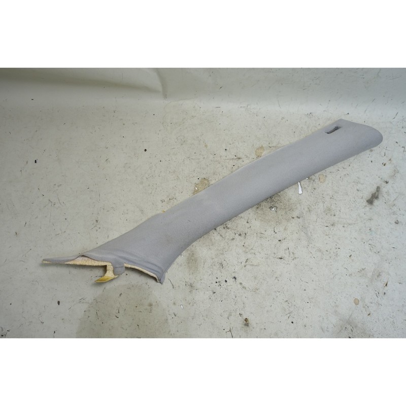 Damaged BMW E39 Right Front Windshield A Pillar Cover Grey 1998-2003 OEM
