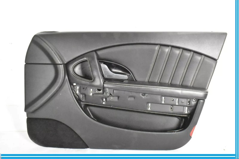 03-13 Maserati Quattroporte M139 Front Right Side Interior Door Panel Black OEM