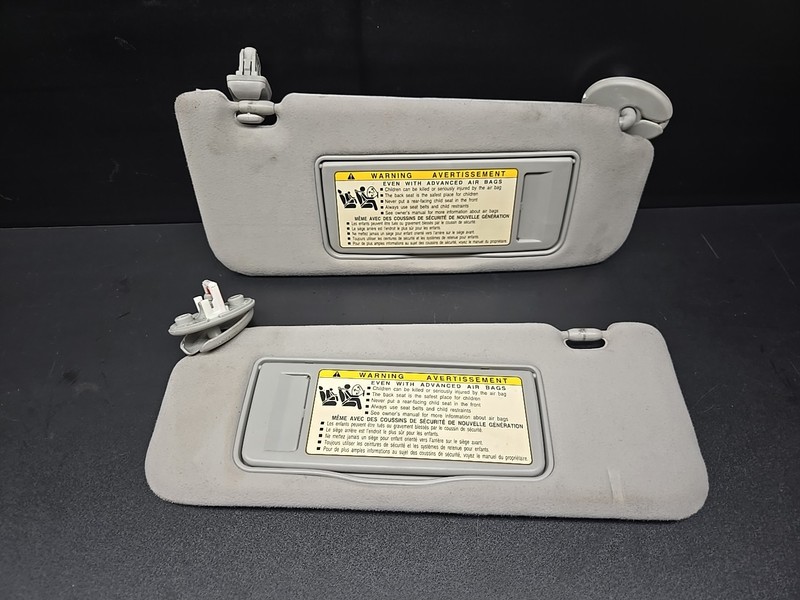 2010-2015 Lexus IS250C IS350C Pair Driver and Passenger Sun Visors Convertible