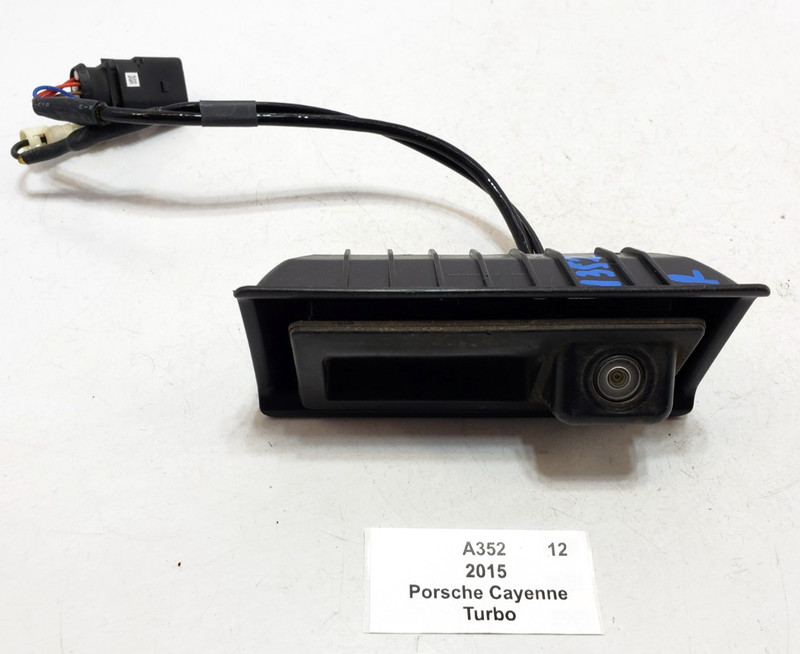 ✅ 11-18 OEM Porsche Cayenne Turbo 958 Rear Backup Camera Tailgate Release