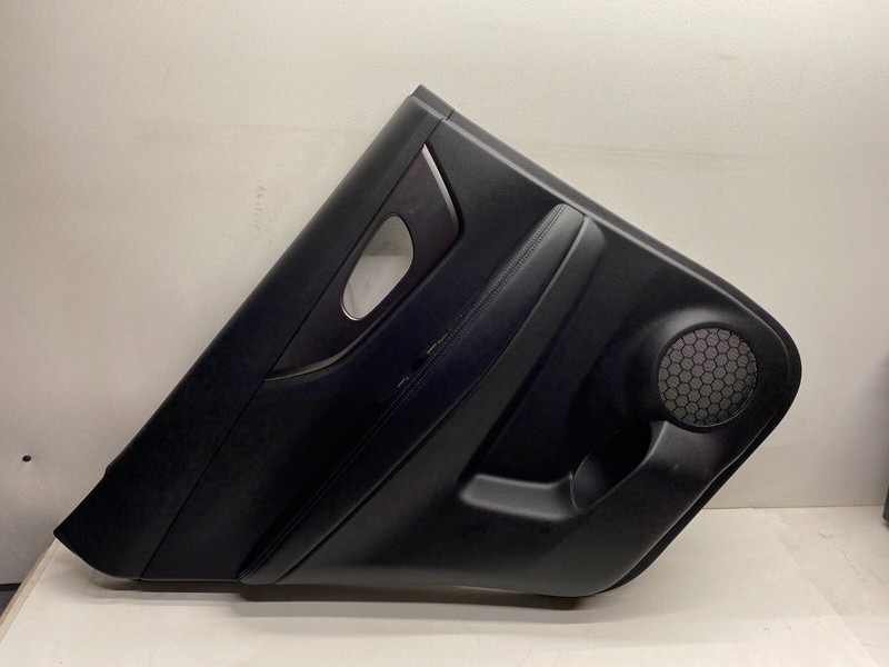 2014-2016 NISSAN ROGUE LEFT REAR INTERIOR DOOR PANEL TRIM COVER BLACK OEM