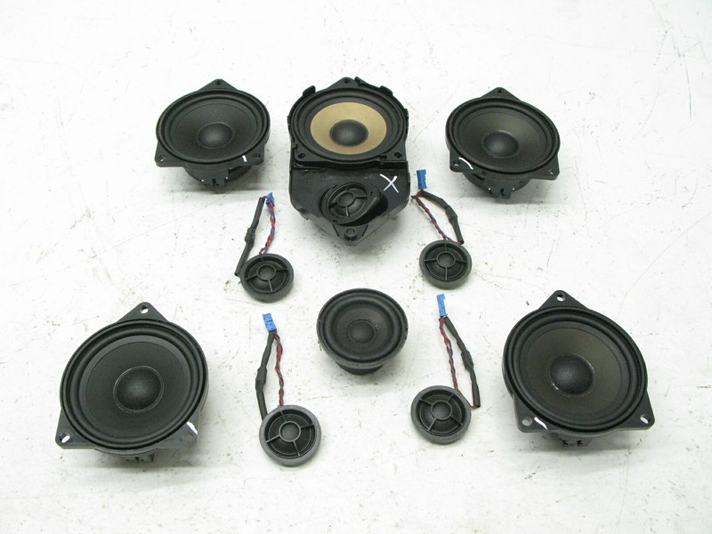 07-13 BMW E70 X5 RADIO STEREO AUDIO MEDIA SPEAKER MID HIGH 7 LOGIC OEM 081821