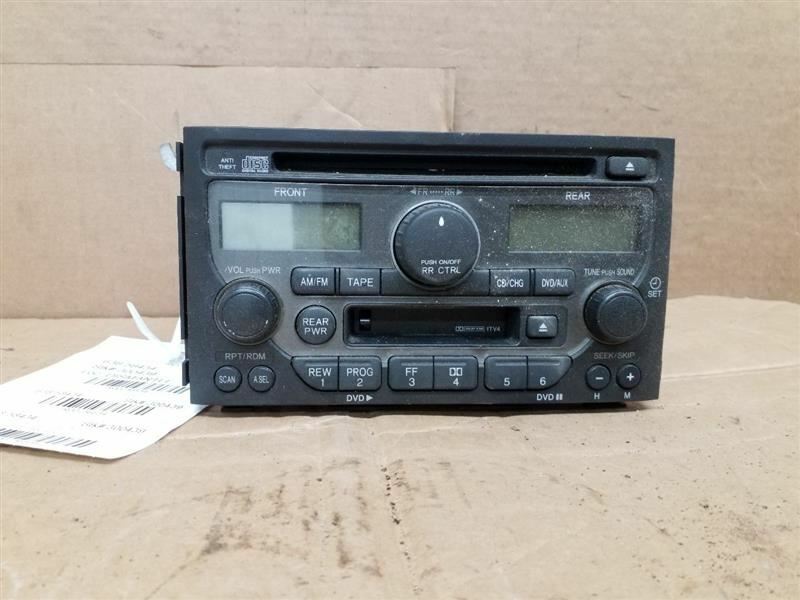 Audio Equipment Radio Am-fm-cd-cassette Fits 03-05 PILOT 236834
