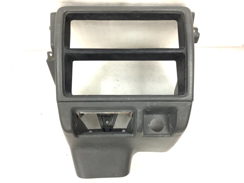 88-89 Civic 4Dr Center Console Panel Radio Dash Bezel Frame Tray Trim Gray OEM