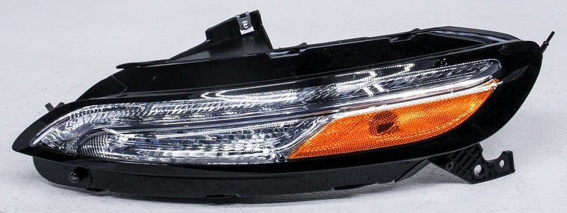 OEM Jeep Cherokee Left Driver Side LED Front Lamp 68157103AO Housing Chipped
