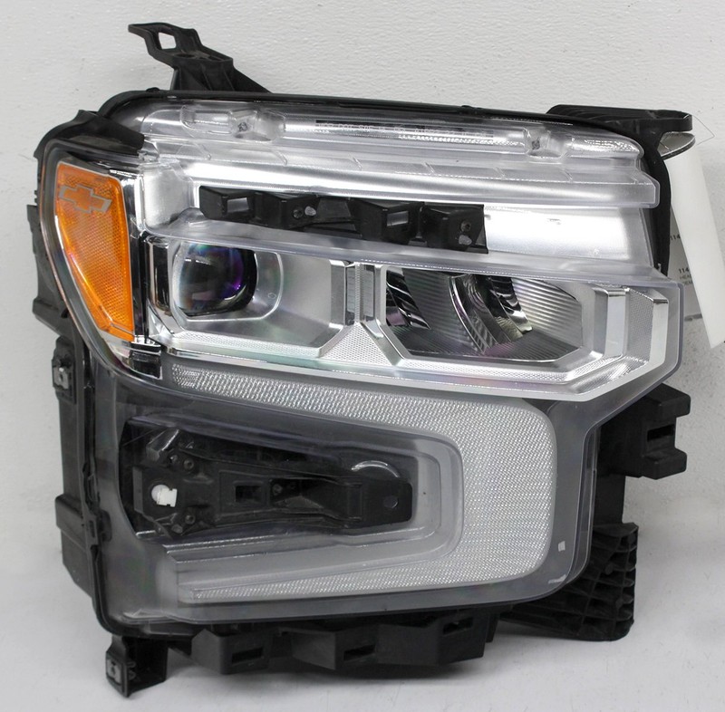 OEM Right Passenger Side LED Headlamp For Chevy Silverado 1500 Chrome 87828576