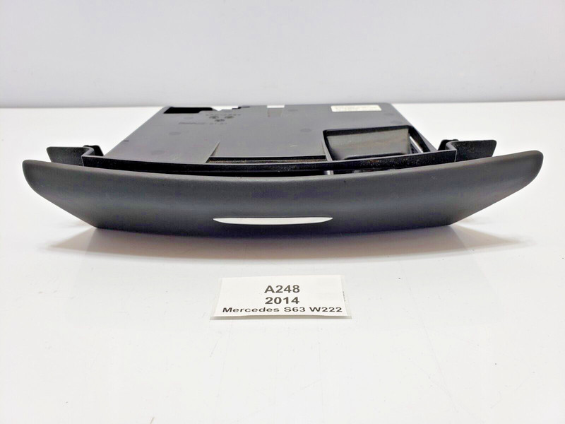 ✅ 2014-2017 OEM Mercedes W222 S63 Dash Dashboard Storage Ash Tray Black