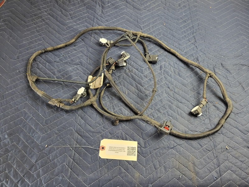 Used Oem Alfa Romeo Rear Bumper Parking Sensor & Harness for 2018-2024 Stelvio