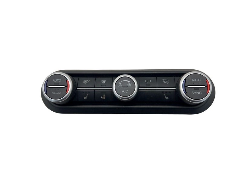 2017-2025 Alfa-Romeo Giulia Heat/AC Controller Black