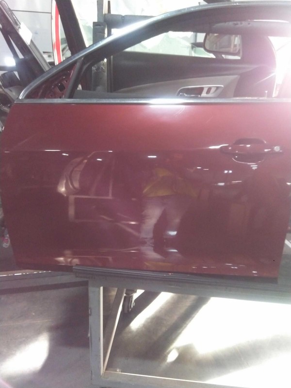 2016 Chevrolet Malibu Left Front Door Red 4DR SED 114K Miles OEM Used Part