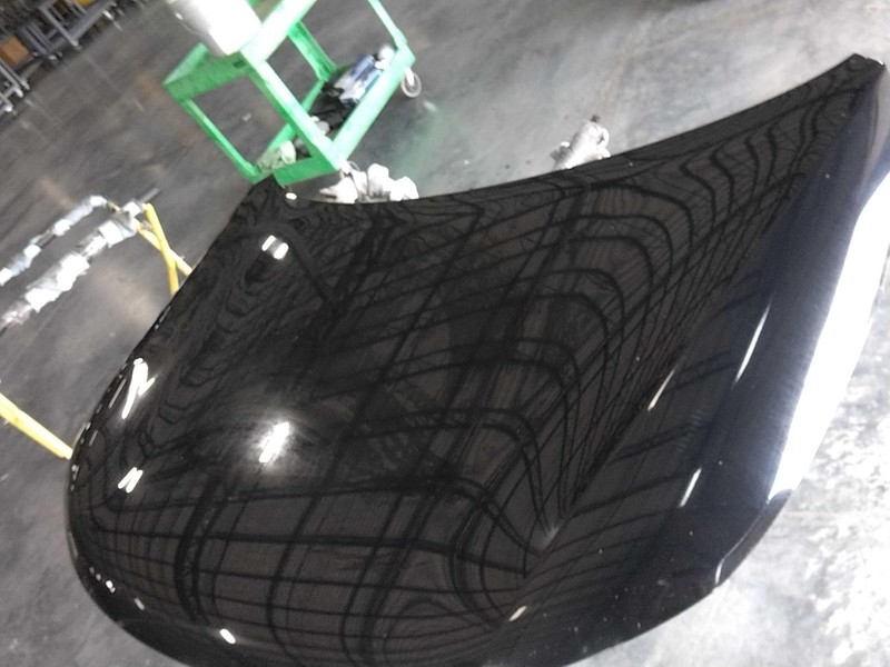 2011-2015 KIA SORENTO OEM Hood Panel Black Small Dent 664001U000