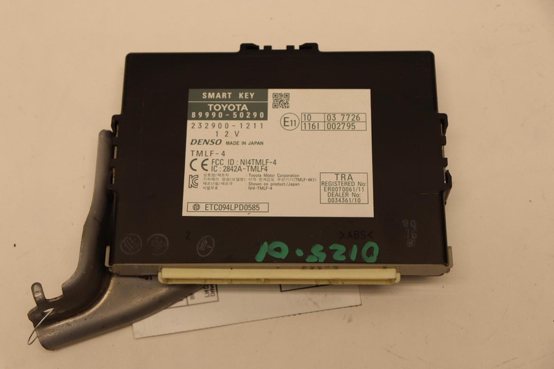 2014 LEXUS LS460 LS600H SMART KEY KEYLESS THEFT LOCKING CONTROL MODULE OEM