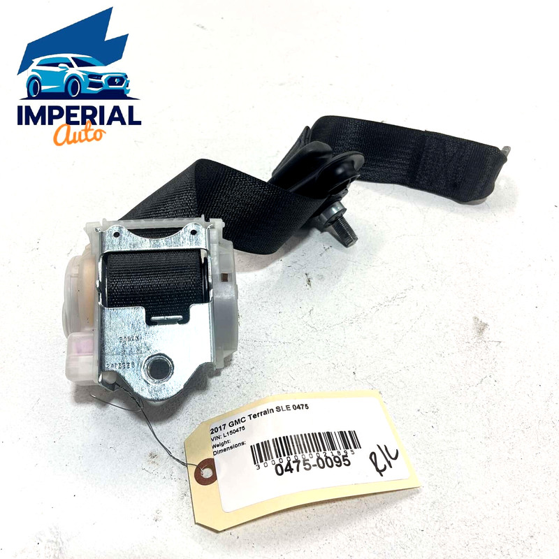 2018-2020 GMC TERRAIN REAR LEFT DRIVER SIDE SECOND ROW SEAT BELT RETRACTOR OEM