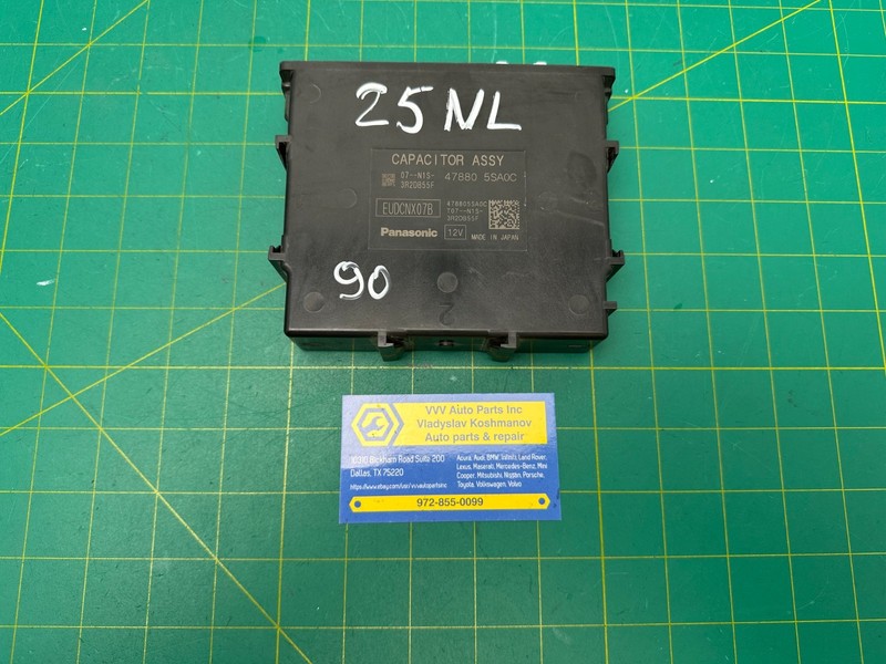 24-25 NISSAN LEAF - BRAKE POWER SUPPLY / CAPACITOR MODULE OEM 47880-5SA0C