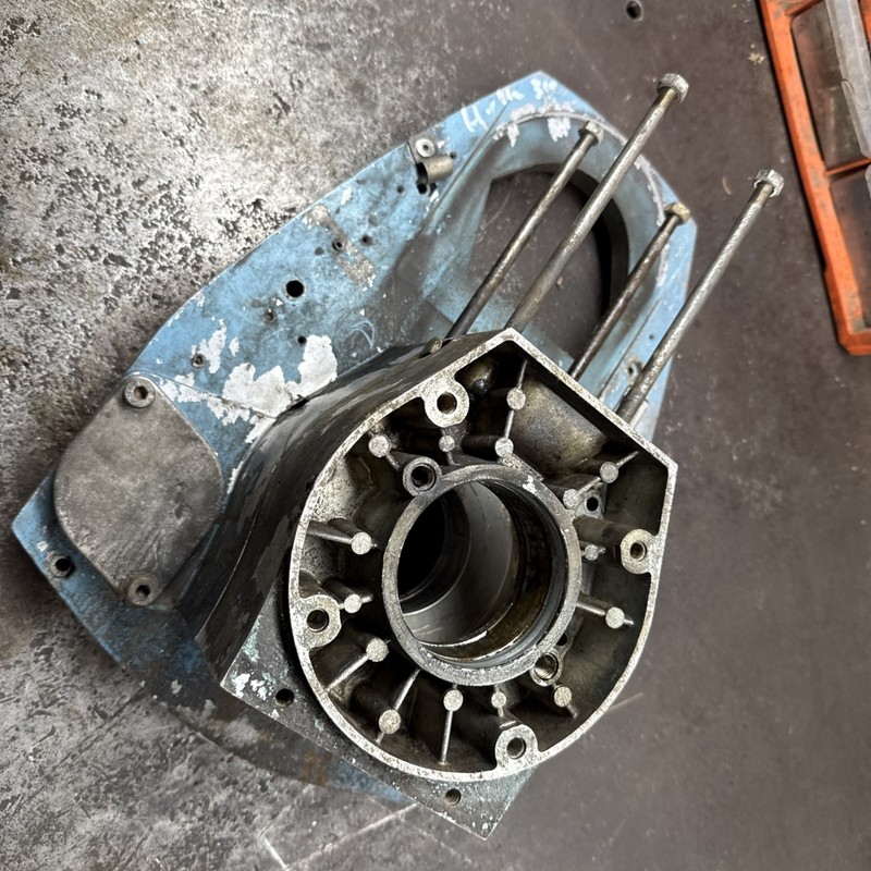 Hirth 300 CCM 191 R4E Vintage SnowmobileMotor Crank Case Sno Jet Arctic Cat