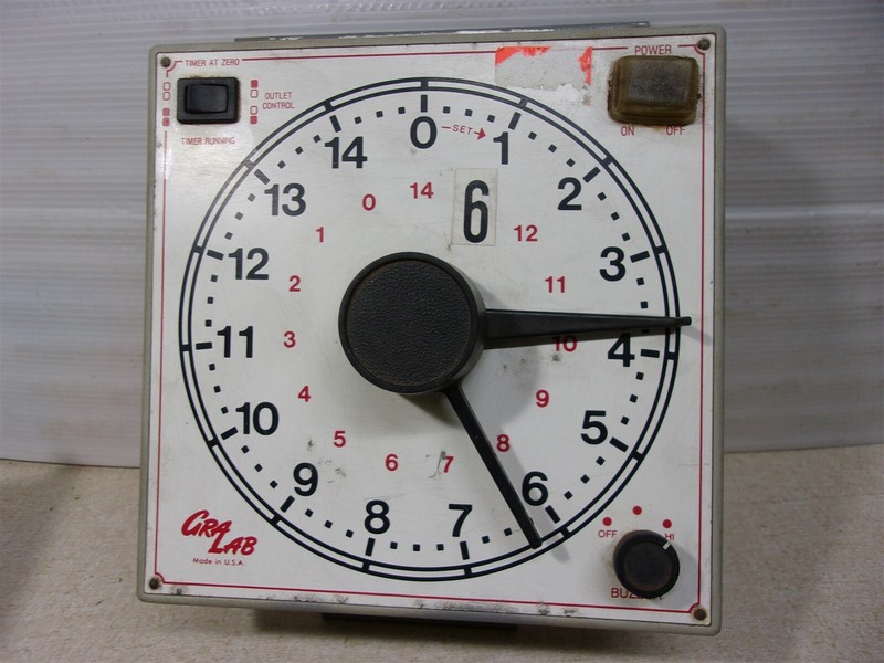 GRALAB Timer Model 173 #6 *FREE SHIPPING*
