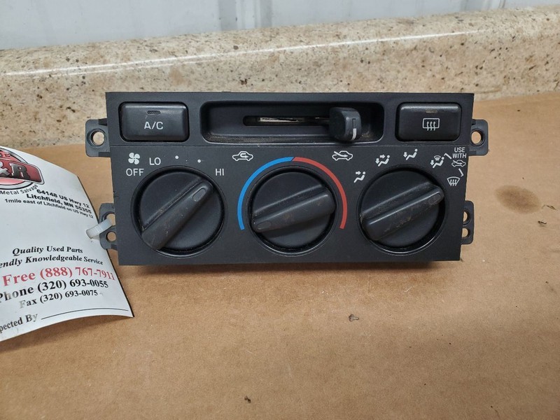 Temperature Control Manual Rotary Control Knobs Fits 99-03 SOLARA 289165