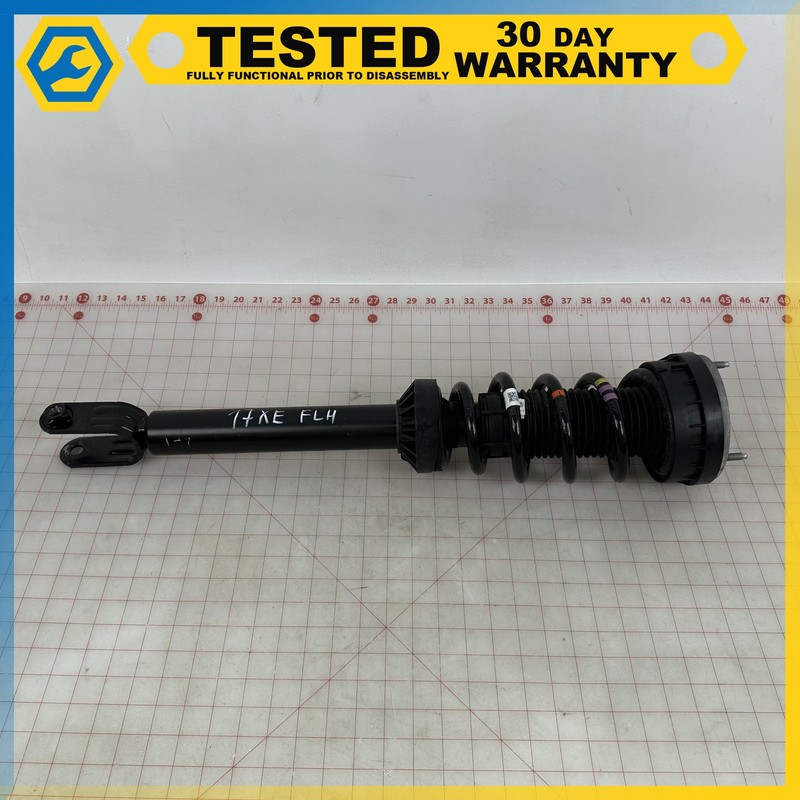 17-19 JAGUAR XE RWD FRONT LEFT SUSPENSION SHOCK ABSORBER STRUT W/ SPRING OEM