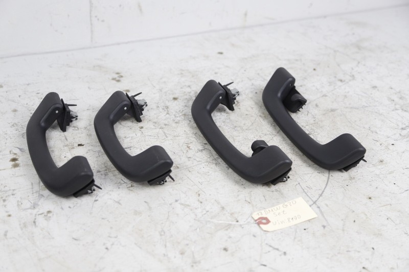 BMW G30 Roof Grab Handles 4-Piece OEM Black 2017-2022 530i/540i Front Rear