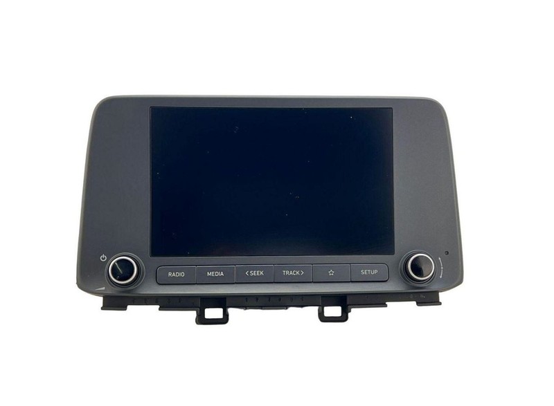 2022-2023 Hyundai Kona Audio Receiver With Display 9'' Screen Cover Has Gauges