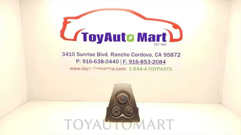 09-12 TOYOTA YARIS 1.5L FWD AT TEMPERATURE CONTROL SWITCH