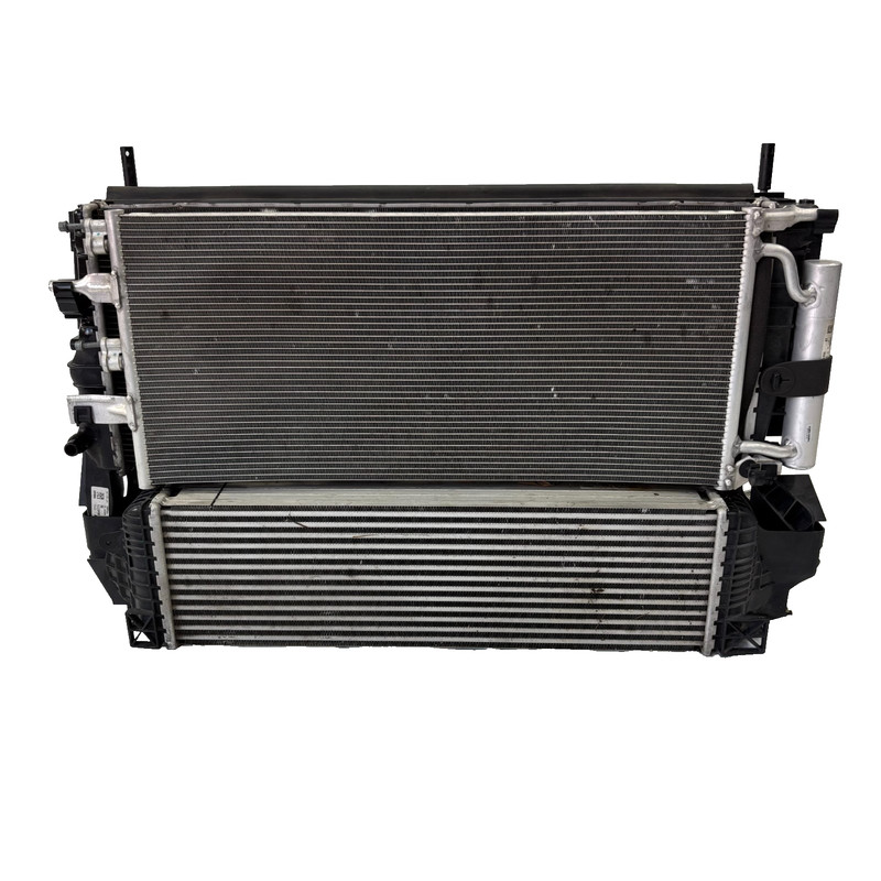 📌 2020 - 2024 BMW 228i F44 RADIATOR CONDENSER INTERCOOLER MOTOR FAN SET OEM