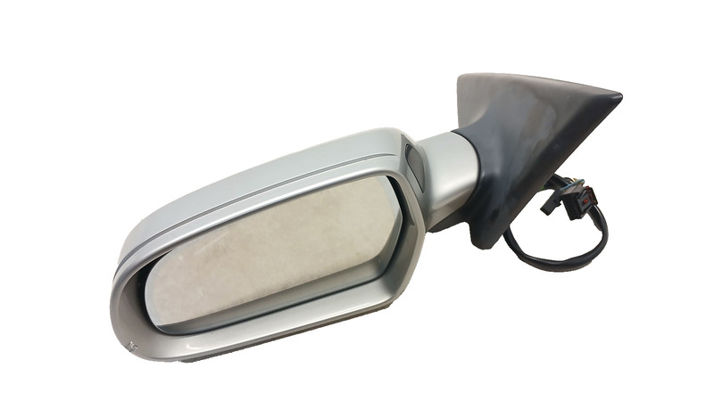 💚 10-14 AUDI A5 S5 DOOR MIRROR DRIVER LEFT ( CONVERTIBLE ONLY OEM ) SILVER