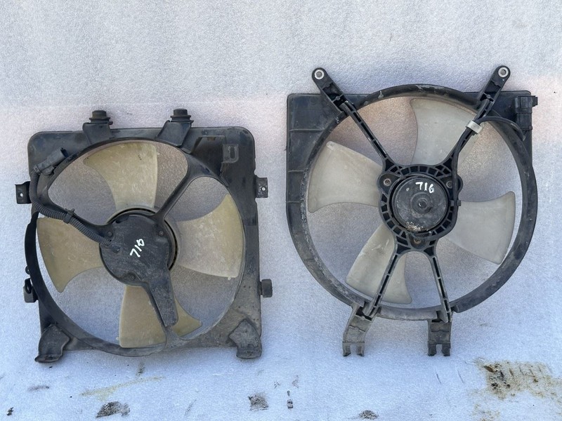 1993 1994 1995 HONDA DEL SOL RADIATOR COOLING FANS MITSUBA