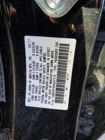 2017 Honda Accord Engine Cooling Fan Motor Black RH 674-60160R 82K Miles