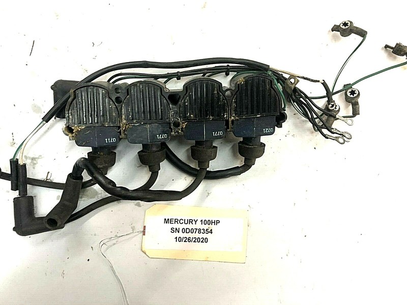 Mercury Outboard 100hp-125hp2-stroke Coil Kit Assy 832757A4 FRESHWATER!